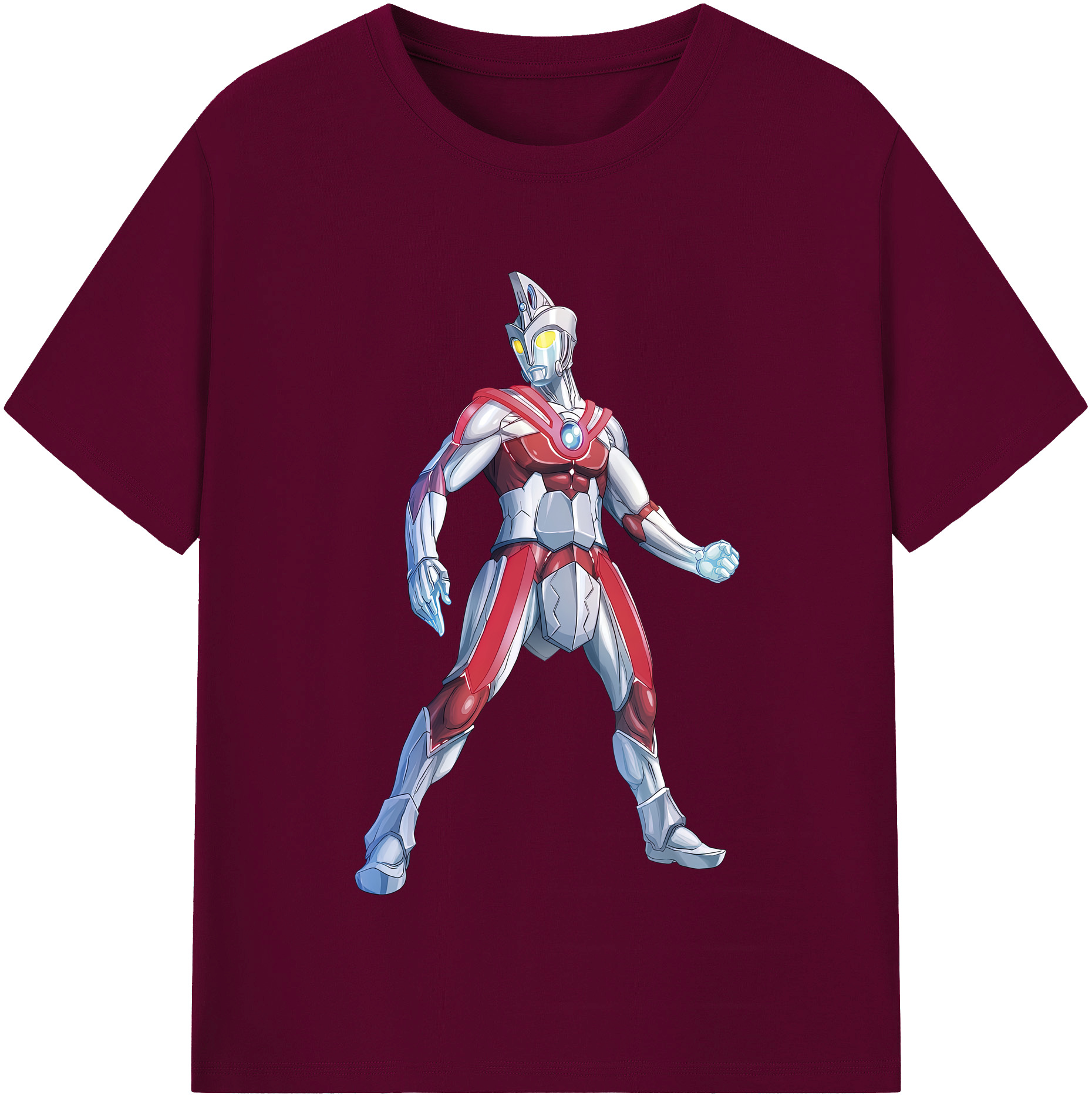 （画像用） ウルトラマン Ultraman レディースカジュアルプリントTシャツ（綿100％）